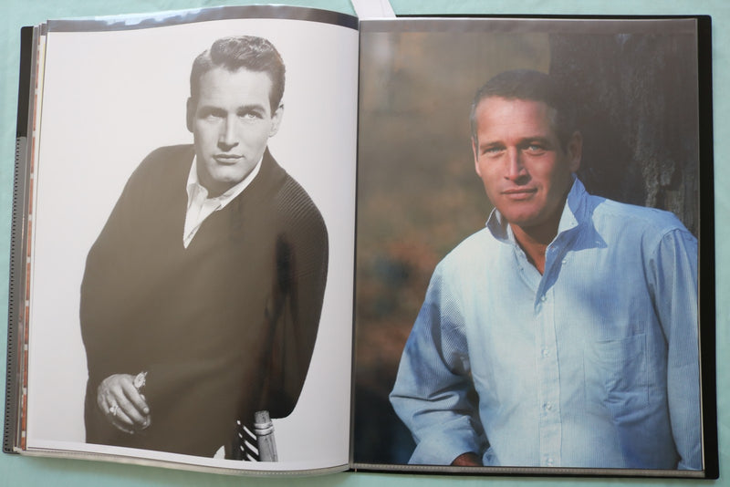 MOVIE STARS COLOR PHOTOS SCRAPBOOK -ROBERT WAGNER - LANCASTER - HESTON - #59