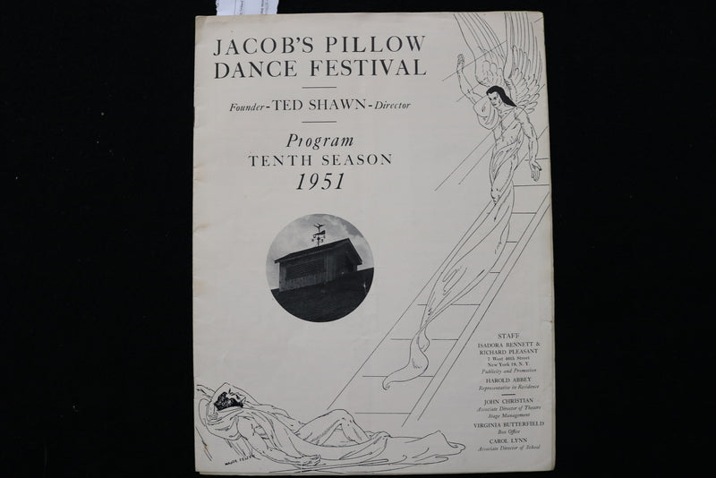 1951 JACOB'S PILLOW DANCE FESTIVAL PROGRAM - K 2261