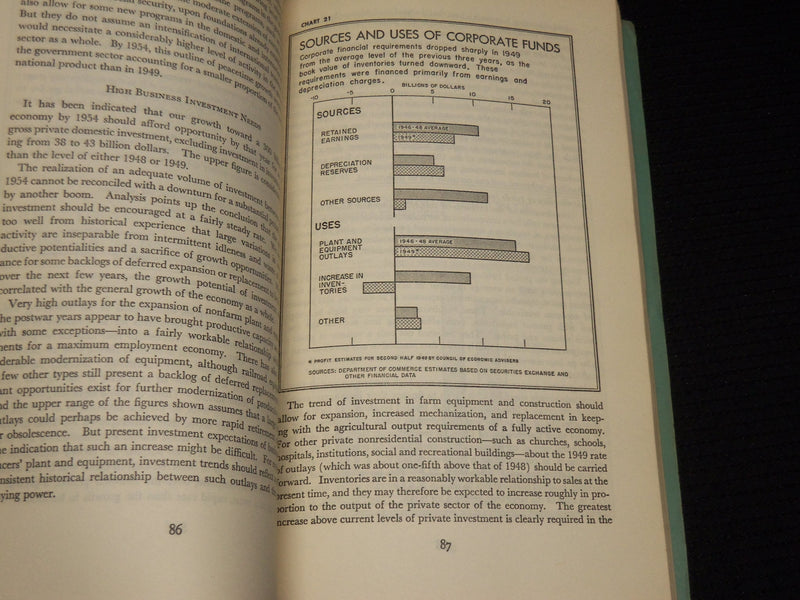 1950 JANUARY THE ECONOMIC REPORT OF THE PRESIDENT BULLETIN - WASHINGTON - J 9882