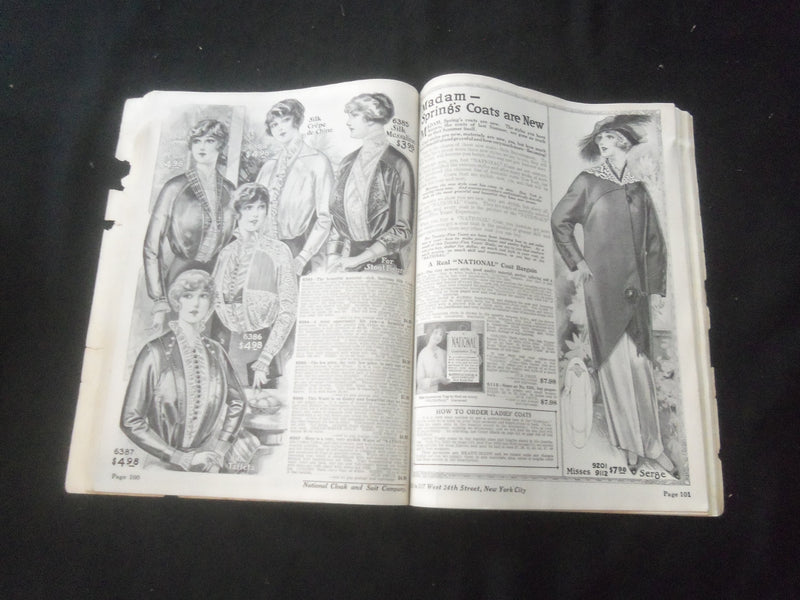 1914 SPRING & SUMMER NATIONAL CLOAK & SUIT COMPANY CATALOG - R 93W