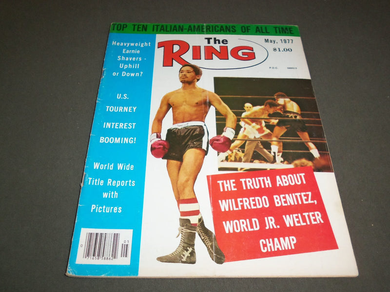 1977 MAY THE RING MAGAZINE - WILFREDO BENITEZ - SP 5334