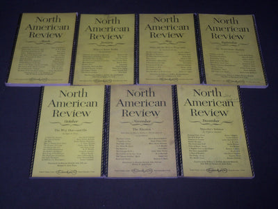 1931-1932 NORTH AMERICAN REVIEW MAGAZINE LOT OF 7 ISSUES - WR 711