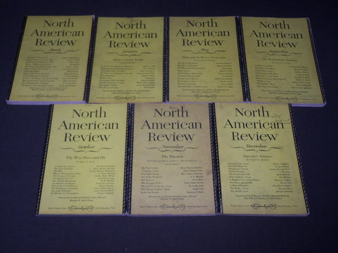 1931-1932 NORTH AMERICAN REVIEW MAGAZINE LOT OF 7 ISSUES - WR 711