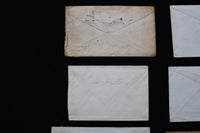 1919-1929 NEW JERSEY STAMPED ENVELOPES - LOT OF 8 - K 2786