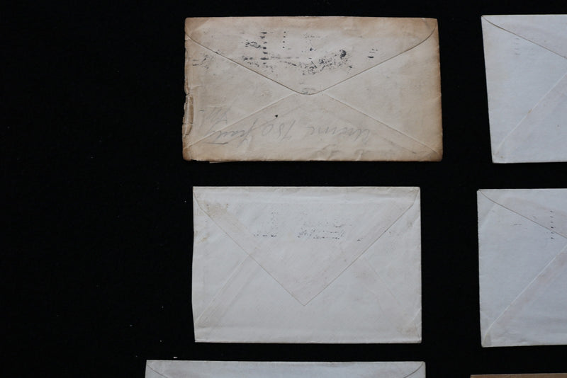 1919-1929 NEW JERSEY STAMPED ENVELOPES - LOT OF 8 - K 2786