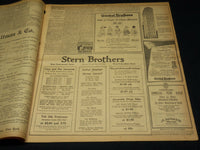 1918 JANUARY 22 NEW YORK TIMES NEWSPAPER - PRESIDENT INDORSES BAKER - NT 7940