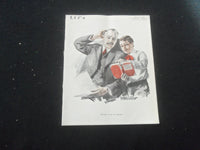 1914 OCTOBER 8 LIFE MAGAZINE - PUTTING IT UP TO FATHER - L 760B
