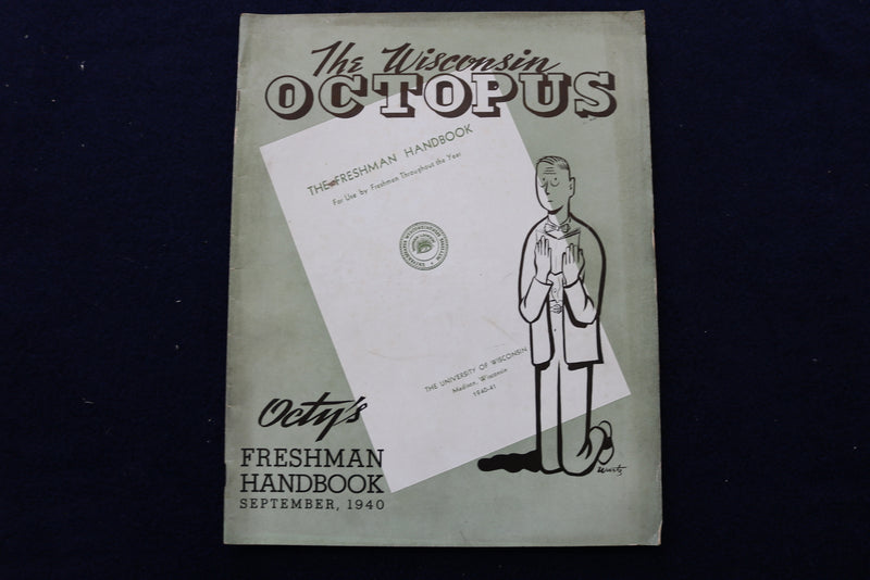1940 THE WISCONSIN OCTOPUS MAGAZINE - UNIVERSITY OF WISCONSIN -LOT OF 6 - O 3398