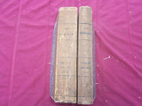 1916 JAN-DEC THE BUILDER U. K. MAGAZINE BOUND VOLUMES - 2 VOLS - FOLD OUTS- C 38