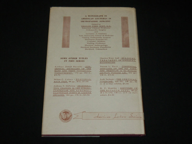 1960 MAN'S POSTURE ELECTROMYOGRAPHIC STUDIES BOOK BY J. JOSEPH, M. D. - KD 6361