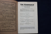 1933 APRIL THE COMMUNIST MONTHLY PERIODICAL - K 486