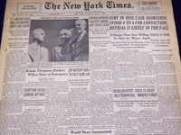 1949 JULY 9 NEW YORK TIMES - JURY IN HISS CASE DISMISSED 8-4 CONVICTION- NT 2646