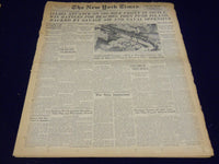 1943 JUL 11 NEW YORK TIMES - ALLIES ADVANCE ON 100 MILE FRONT IN SICILY- NT 1768