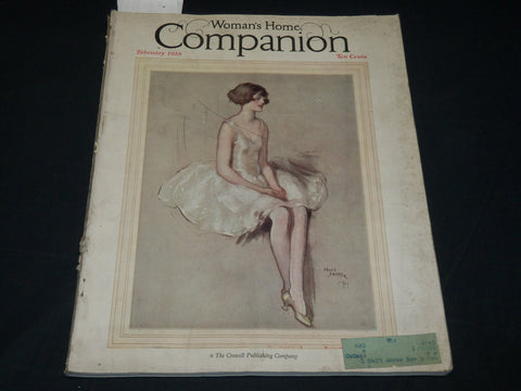 1928 FEBRUARY WOMAN'S HOME COMPANION MAGAZINE - GREAT COVER & ADS - ST 4878W