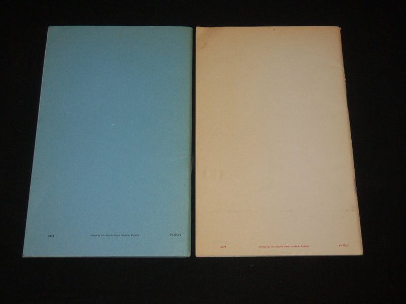 1964 APRIL/JUNE HISTORY OF MEDICINE CURRENT WORK BOOK LOT OF 2 - J 6500