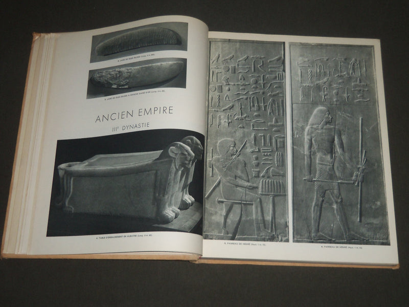 1949 ENCYCLOPEDIE PHOTOGRAPHIQUE DE L'ART LE MUSEE DE CAIRE BOOK - I 525