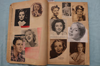 1930'S-1940'S MOVIE STAR SCRAPBOOK - LOADED - E 26493