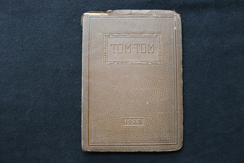 1927 TOM TOM OWEGO FREE ACADEMY YEARBOOK - OWEGO NEW YORK - SOFTCOVER - YB 3472