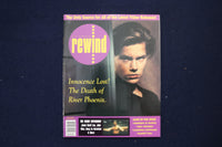 1993/1994 WINTER TLA VIDEO'S REWIND MAGAZINE - RIVER PHOENIX COVER - E 18854