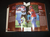 1999 CLEVELAND BROWNS OFFICIAL YEARBOOK - LOT OF 10 - O 2903