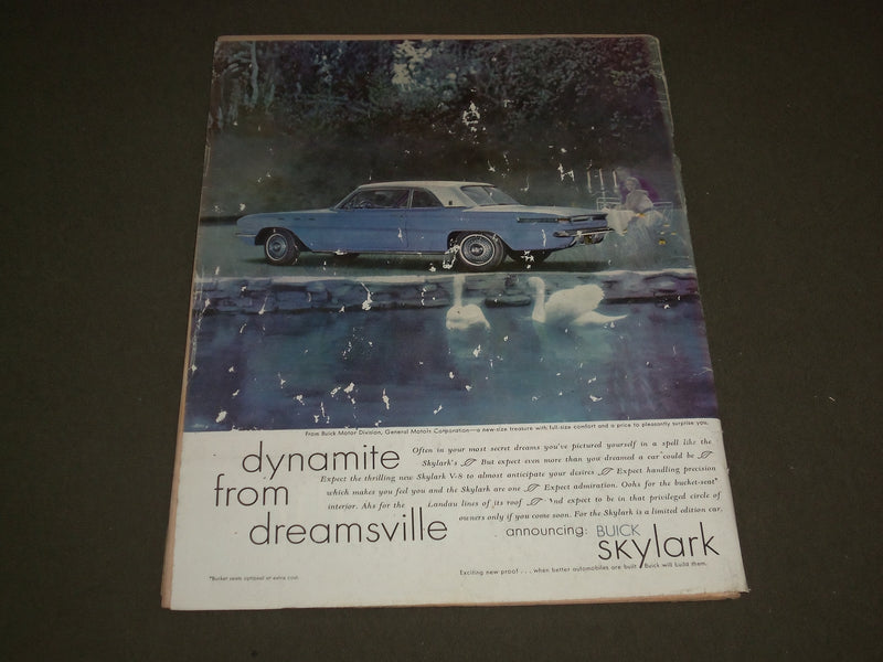 1961 JULY 24 SPORTS ILLUSTRATED MAGAZINE - HOW AND WHY A FISH STRIKES - SP 9016