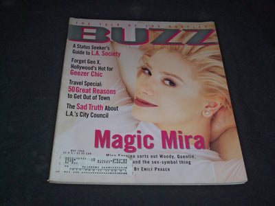 1996 MAY BUZZ MAGAZINE - MIRA SORVINO - SP 6367