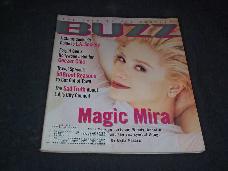 1996 MAY BUZZ MAGAZINE - MIRA SORVINO - SP 6367