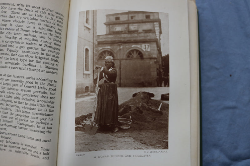 1908 ITALY OF THE ITALIANS HARDCOVER BOOK BY HELEN ZIMMERN- KD 9487