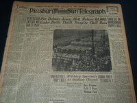 1931 NOVEMBER 15 PITTSBURGH SUN-TELEGRAPH - PITT DEFEATS ARMY 26-0 - NT 7528