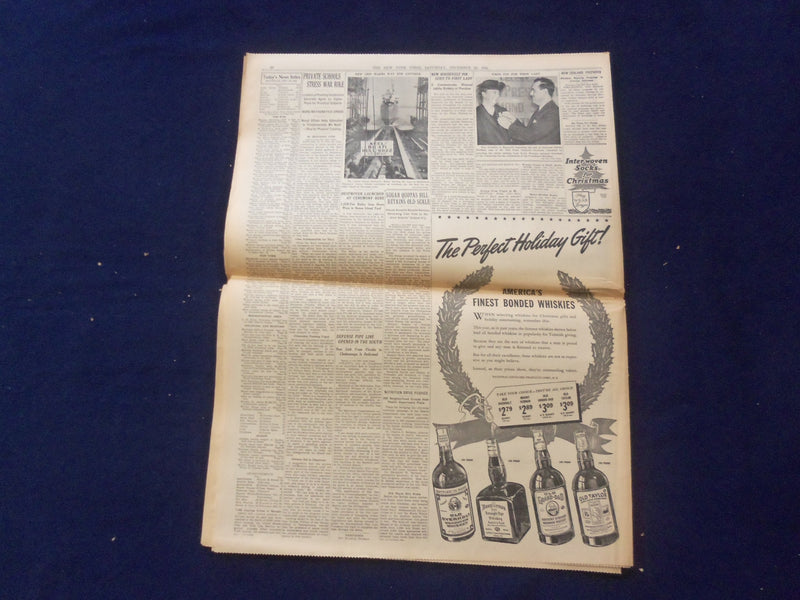 1941 DEC 20 NEW YORK TIMES - JAPANESE IN HONG KONG, BRITISH STILL FIGHT- NP 6485