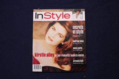 1994 FEBRUARY IN STYLE MAGAZINE - KIRSTIE ALLEY COVER - E 19005