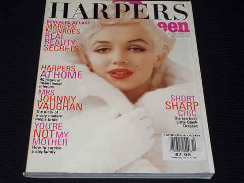 1999 OCTOBER HARPER'S & QUEEN MAGAZINE - MARILYN MONROE FRONT COVER - E 17089