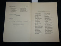 1929 JUNE 17 SMITH COLLEGE 51ST COMMENCEMENT PROGRAM - J 6638
