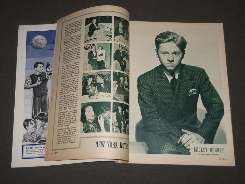 1940 MAY MOVIES MAGAZINE - BETTE DAVIS COVER - GREAT PHOTOS - M 162