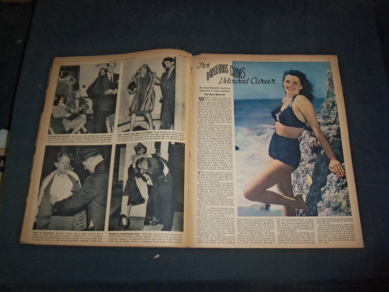 1946 MAY THE NATIONAL POLICE GAZETTE MAGAZINE - MIMI HINES - B 5923