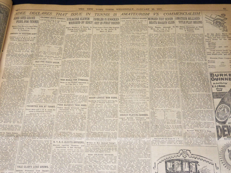1917 JANUARY 10 NEW YORK TIMES - RUSSIAN PREMIER TREPOFF RESIGNS - NT 8740