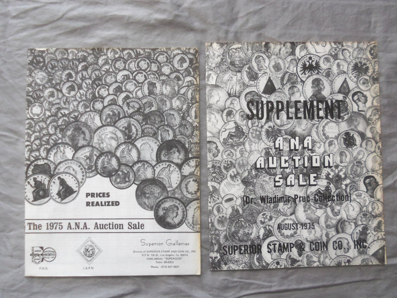 1975 SUPERIOR STAMP AND COIN CO. AUCTION CATALOG - K 264