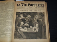 1884 OCTOBER-DECEMBER LA VIE POPULAIRE FRENCH MAGAZINE BOUND VOLUME - KD 7462F