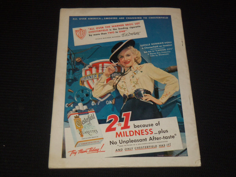 1952 APRIL MOTION PICTURE MAGAZINE - ELIZABETH TAYLOR COVER - E 15934