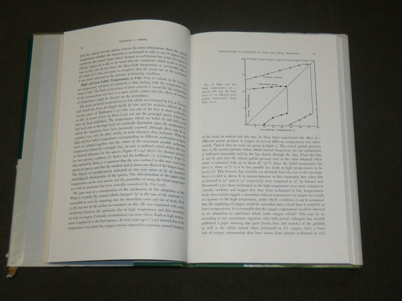 1958 PHYSIOLOGICAL ADAPTATION BOOK EDITED BY C. LADD PROSSER - KD 6161