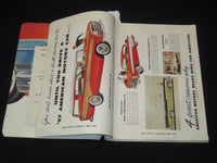 1956 NATIONAL AUTOMOBILE SHOW OFFICIAL PROGRAM - GREAT PHOTOS - K 1295A