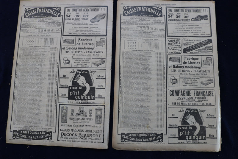 1931 LE GRAND HEBDOMADAIRE ILLUSTRE MAGAZINE - FRENCH - LOT OF 6 - O 3658