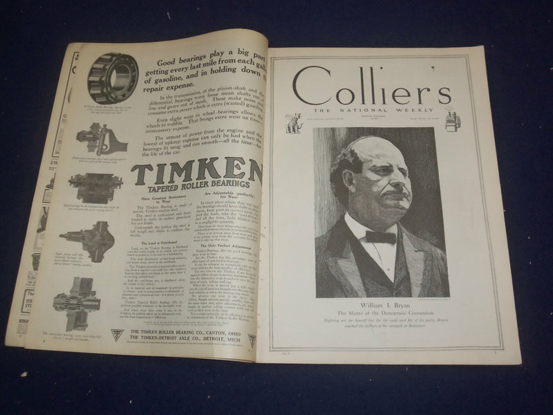 1912 JULY 13 COLLIER'S MAGAZINE - THE DEMOCRATIC COVENTION - ST 6697