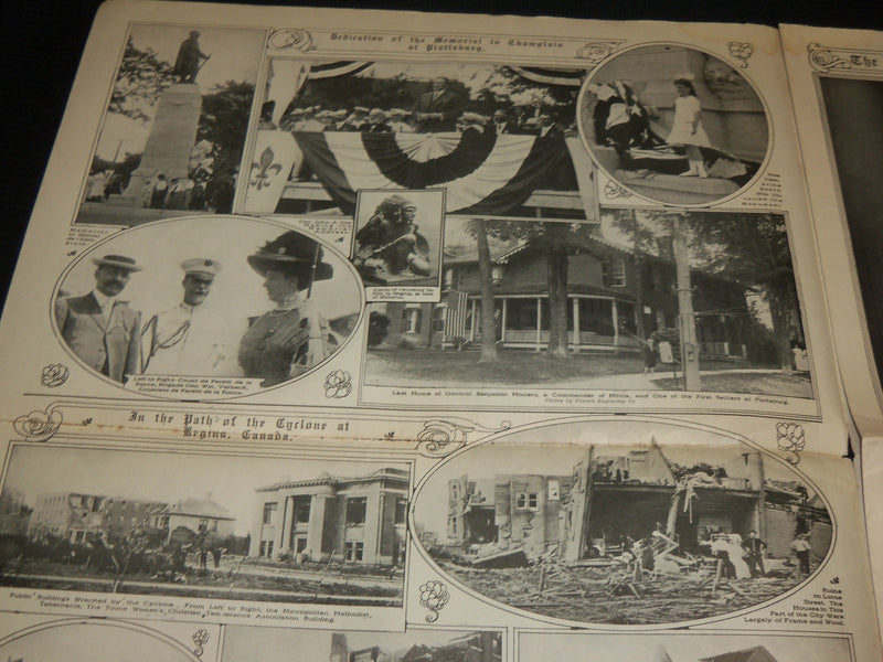 1912 JULY 14 NEW YORK TIMES PICTURE SECTION - WILSON - OLYMPICS - NP 5630
