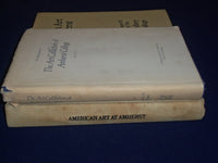 1972-1978 AMERICAN ART & COLLECTION AT AMHERST COLLEGE BOOK LOT OF 2 - KD 2715