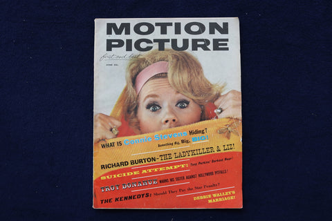 1962 JUNE MOTION PICTURE MAGAZINE - CONNIE STEVENS COVER - E 19234