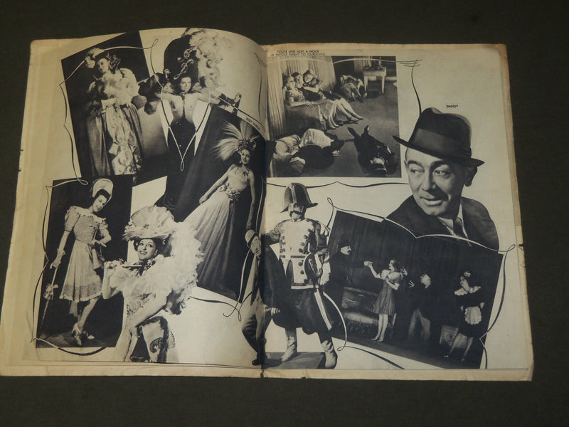 1940'S FOLLIES BERGERE PROGRAM - PAUL DERVAL - GREAT PHOTOS - J 3680