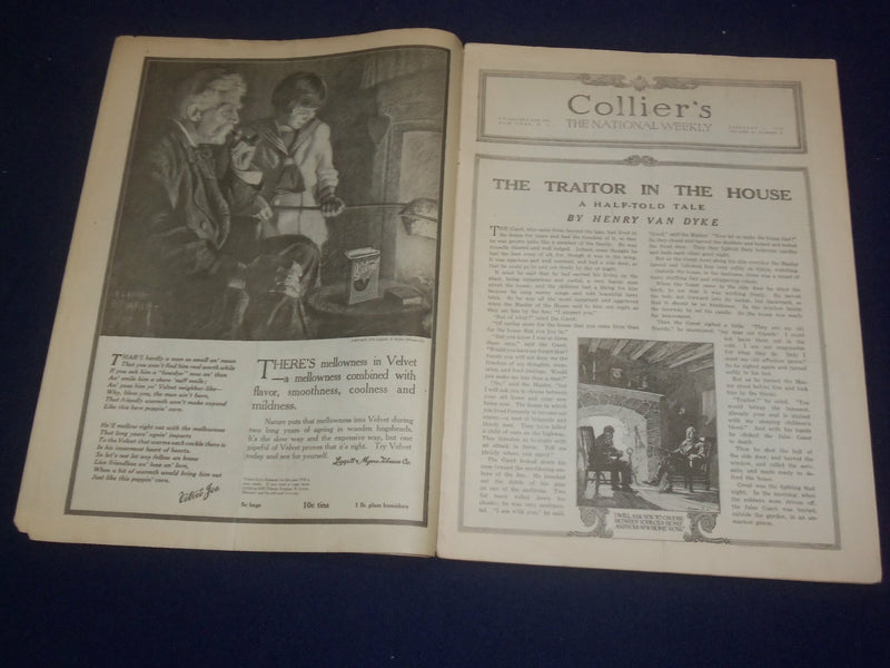 1918 FEBRUARY 2 COLLIER'S MAGAZINE - DOC TAKES CHARGE BY JAMES CONNOLLY- ST 6725