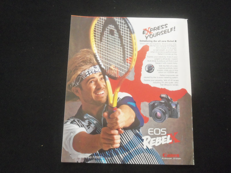 1994 APRIL TENNIS MAGAZINE - MICHAEL CHANG - USE YOUR HAND & WRIST - ST 201I