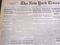 1935 NOVEMBER 13 NEW YORK TIMES - BRAIN TUMORS DETECTED BY SCENT - NT 4864